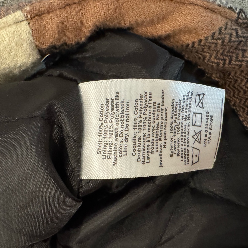 Kavu Quilted Flannel Jacket Women’s Size Large - Picture 7 of 7
